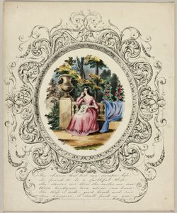 Den charme, der bedst kan forsøde livet (valentine) af Unknown artist