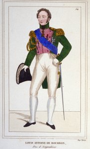 Hertugen af Angouleme Louis Antoine (Louis-Antoine) d