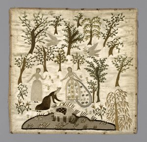 Fundet af Moses (håndarbejde) af Unknown artist
