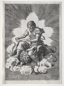 De fire evangelister: St. Mark af Unknown artist