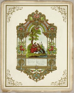 Den største lyksalighed, som dødelige kender (valentin) af Unknown artist
