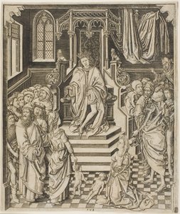 Salomons dom af Unknown artist