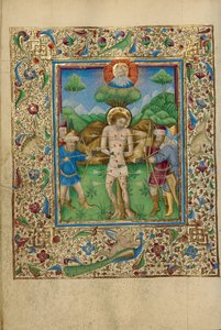 Den hellige Sebastians martyrium af Unknown artist