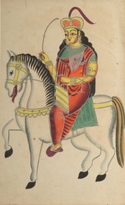 Mytteriet af heltinden Rani Lakshmi Bai fra Jhansi af Unknown artist