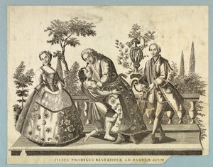 Den fortabte søns tilbagevenden af Unknown artist