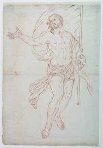Den opstandne Kristus af Unknown artist