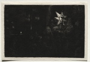 The Star of Kings: A Night Piece af Unknown artist