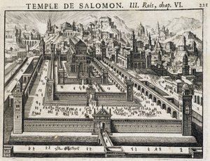 Salomons tempel - Bibelen af Unknown artist