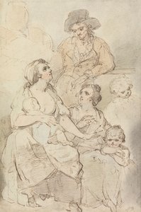 Den dydige Familie af Unknown artist