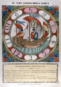 Bådens spil. 1700-tallet af Unknown artist