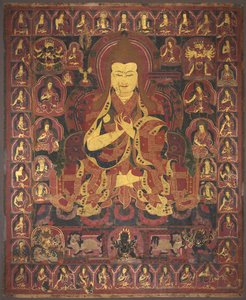 Tsong Khapa, grundlægger af Geluk-ordenen af Unknown artist