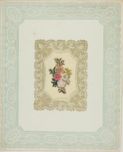 Valentin uden titel (blomster) af Unknown artist
