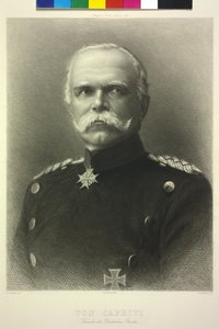 Von Caprivi kansler i det tyske kejserrige af Unknown artist