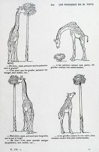 Hvorfor fra hr. Toto: Hvorfor palmetræet er så stort, og hvorfor giraffen har så lang en hals. (komedie baseret på Darwins teori) af Unknown artist