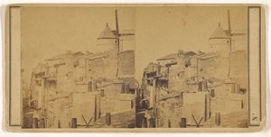 [Vindmølle, Spanien] af Unknown artist