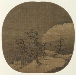 Vinterscene af Unknown artist
