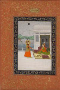 Yusuf og Zulaykha mødes af Unknown artist