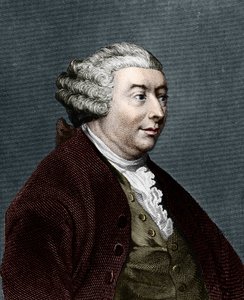 portræt af David Hume. Skotsk filosof (1711 til 1776). af Unknown artist