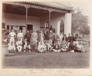 En cricketkamp, Peshawar af Unknown photographer