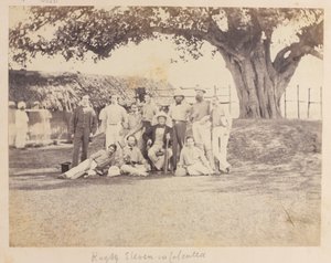 Hærens crickethold, Calcutta af Unknown photographer