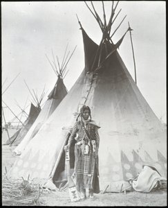 Blackfoot Indian, Calgary-området af Unknown photographer