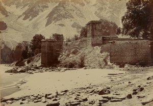 Chitral Fort, 1895 af Unknown
