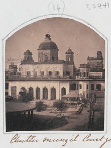 Chattar Manzil gårdhave af Unknown photographer
