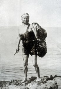Coreenne fiskeri i det 19. århundrede. af Unknown photographer