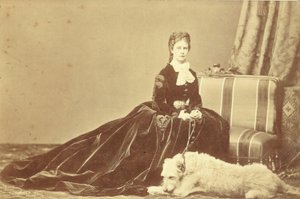 Elisabeth, kejserinde af Østrig og dronninggemalinde af Ungarn (24. december 1837 - 10. september 1898) (foto) af Unknown photographer