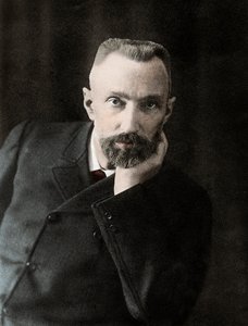 Den franske fysiker Pierre Curie - Portræt af Pierre Curie (1859-1906), fransk fysiker af Unknown photographer