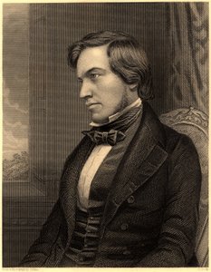 "George Fownes (1815-1849). Britisk kemiker, ca. 1860 (kobberstik) af Unknown photographer