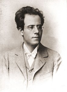Gustav Mahler (1860 - 1911). af Unknown photographer