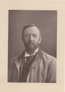 Henry Arthur Jones (1851-1929) engelsk dramatiker (s/h-foto) af Unknown photographer