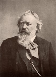 Johannes Brahms (1833-1897) af Unknown photographer