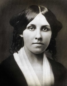 Louisa May Alcott (1832 - Boston 1888), amerikansk forfatter. af Unknown photographer