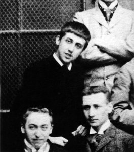 Marcel Proust (1871-1922) på gymnasiet i Paris, ca. 1887 af Unknown photographer