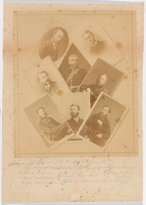 Officerer fra 109th Regiment of Foot (Bombay Infantry) af Unknown photographer
