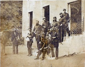 Officers of the 99thdani af Unknown photographer
