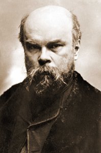 Paul Verlaine (1844-1896), fransk digter. af Unknown photographer