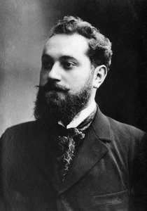 Portræt af Albert Guillaume (1873-1942), fransk maler, illustrator og tegneserieskaber. af Unknown photographer