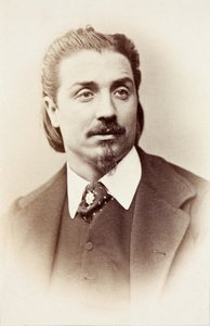 Portræt af Antonio Cotogni af Unknown photographer