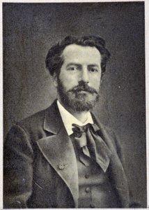 Portræt af Bartholdi i 1880 af Unknown photographer