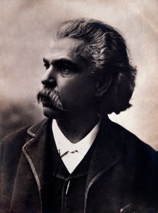 Portræt af Carlos Andrea Gomes (Gomez) (1836-1896) brasiliansk komponist Fotografi. 19. århundrede. Bologna, civico Museo Museo af Unknown photographer