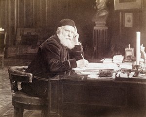 Portræt af Charles Gounod (1818 - 1893), fransk komponist. af Unknown photographer