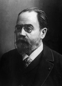 Portræt af Emile Zola af Unknown photographer