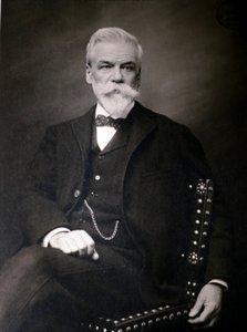 Portræt af Ernest Gaston Joseph Solvary (foto) af Unknown photographer