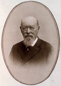 Portræt af Franz von Suppe (s/h foto af Unknown photographer