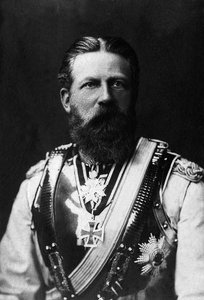 Portræt af Frederik III (1831-1888), konge af Preussen og kejser af Tyskland i 1888 i 99 dage. af Unknown photographer