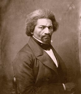 Portræt af Frederick Douglass (albumin print) af Unknown photographer
