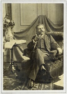 Portræt af general Georges Boulanger (1837 - 1891). af Unknown photographer